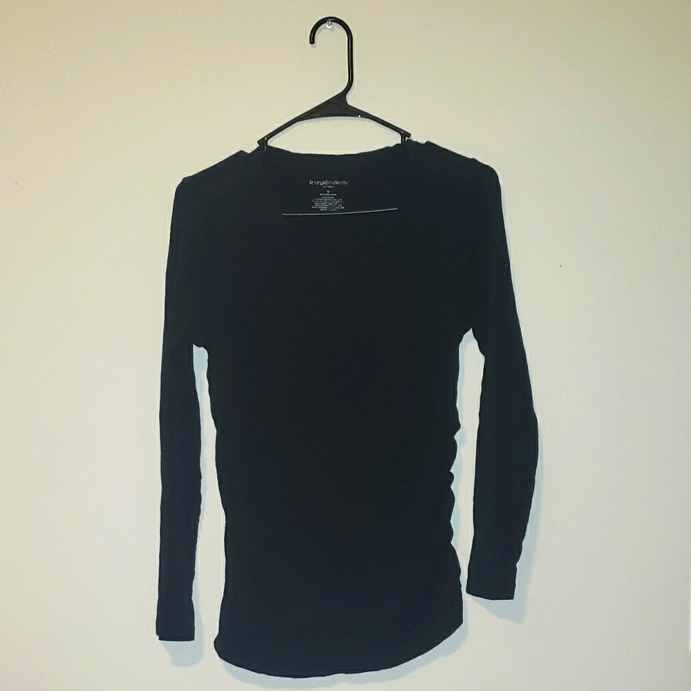 Liz Lange Maternity long sleeve shirt, Medium